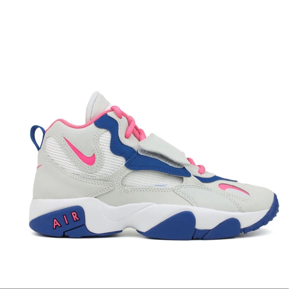 [Nike] Kid’s Air Speed Turf GS Grey Blue Pink